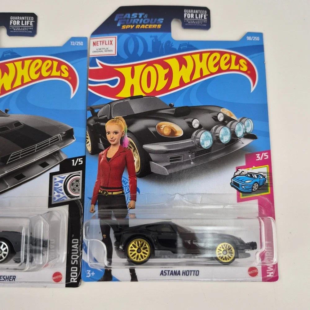 Hot Wheels Fast & Furious Spy Racers Lot Hyperfin Thresher Astana Hotto 3 Cars